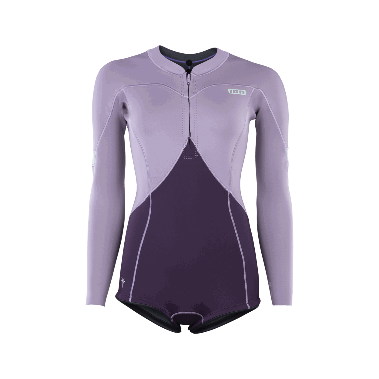 ION Women Wetsuit Amaze Hot Shorty 1.5 Longsleeve Front Zip 2024