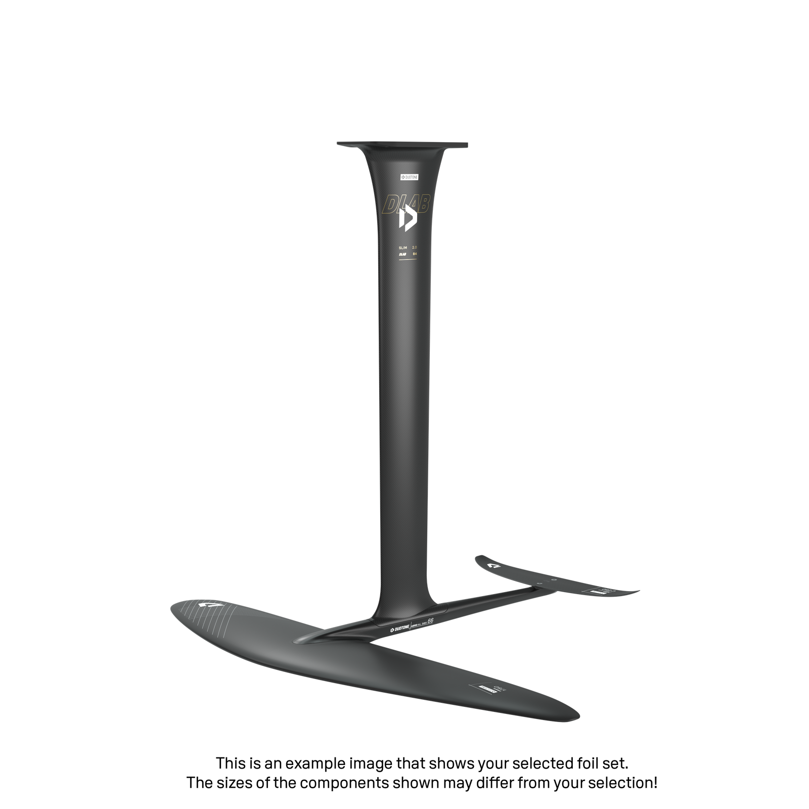 Mast Slim 2.0 D/LAB 76 Fuselage Aero AL 3BS 60 Front Wing Free 1750 Back Wing Aero Stabilizer C 250