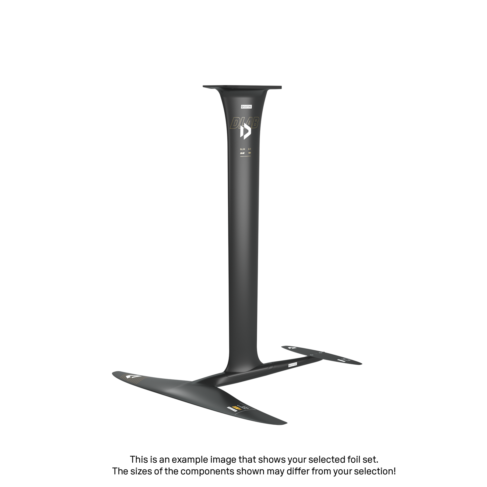 Mast Slim 2.0 D/LAB 76 Tail D/LAB 37 Front Wing Carve 3.0 D/LAB 800 Back Wing Stabilizer PX 160
