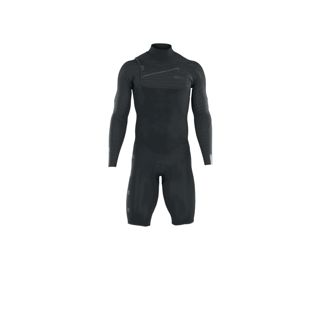 ION Men Wetsuit Seek Core 3/2 Shorty Longsleeve Front Zip 2024